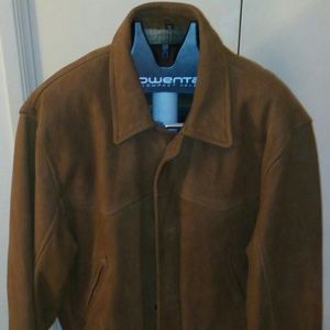 Mens Guess leather jacket